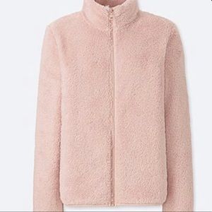 Uniqlo Fluffy Yarn Full Zip Fleece Jacket Size M